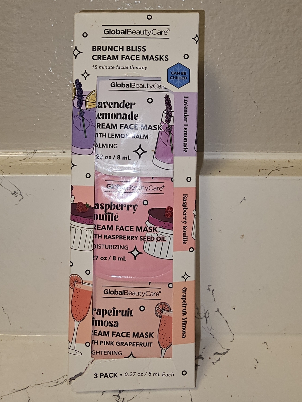 Cream Face Masks - Set of 3